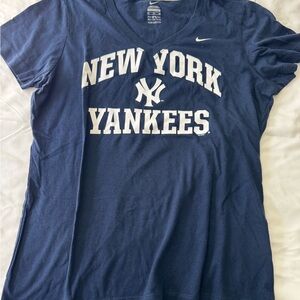 Nike Navy Blue New York Yankees Tee